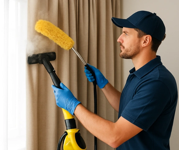 Trusted blind cleaning technician Matty Curtain Cleaning bonbeach-vic QLD