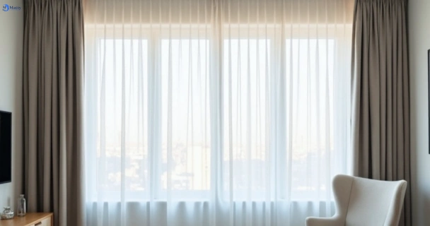 Freshly steam cleaned curtains in bonbeach-vic QLD